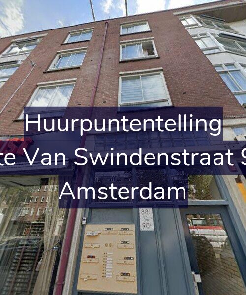 Foto gevel Huurpuntentelling voor Eerste Van Swindenstraat 90-D, Amsterdam
