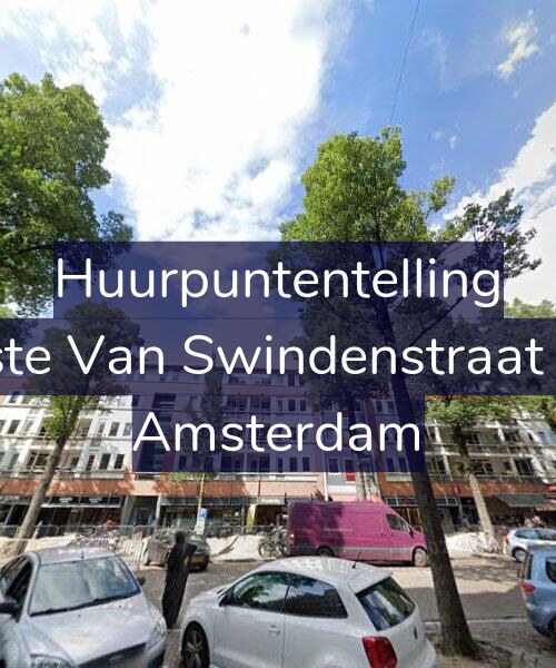Foto gevel Huurpuntentelling voor Eerste Van Swindenstraat 187, Amsterdam