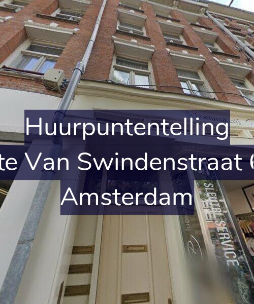 Foto gevel Huurpuntentelling voor Eerste Van Swindenstraat 62-B, Amsterdam