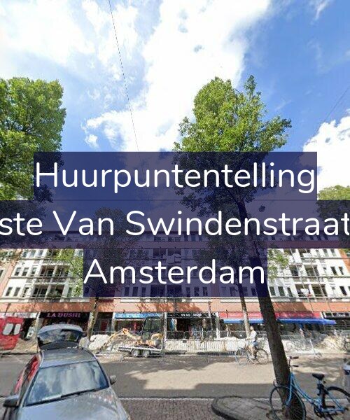 Foto gevel Huurpuntentelling voor Eerste Van Swindenstraat 15, Amsterdam