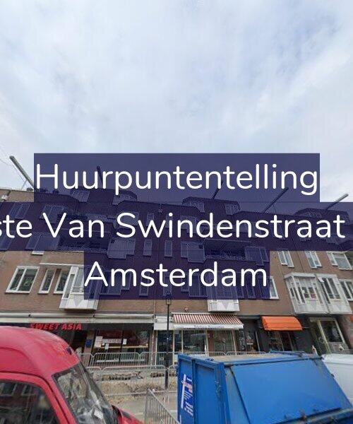 Foto gevel Huurpuntentelling voor Eerste Van Swindenstraat 487, Amsterdam