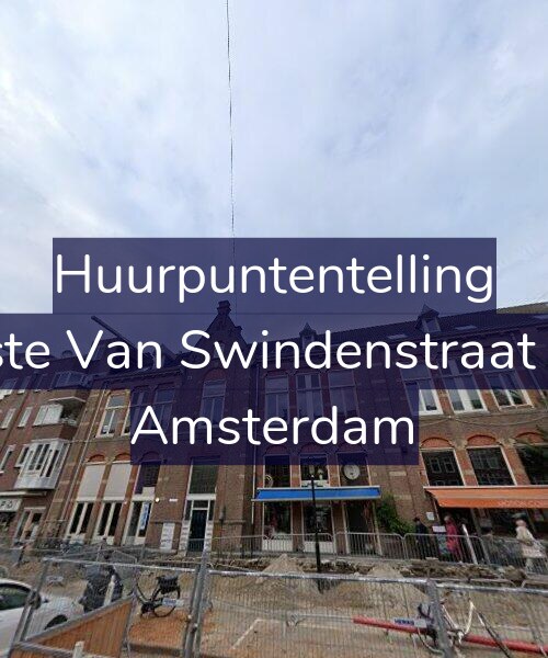 Foto gevel Huurpuntentelling voor Eerste Van Swindenstraat 543, Amsterdam