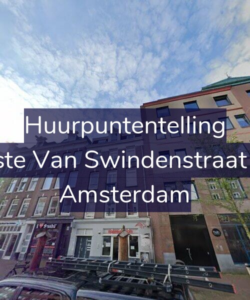 Foto gevel Huurpuntentelling voor Eerste Van Swindenstraat 4-1, Amsterdam