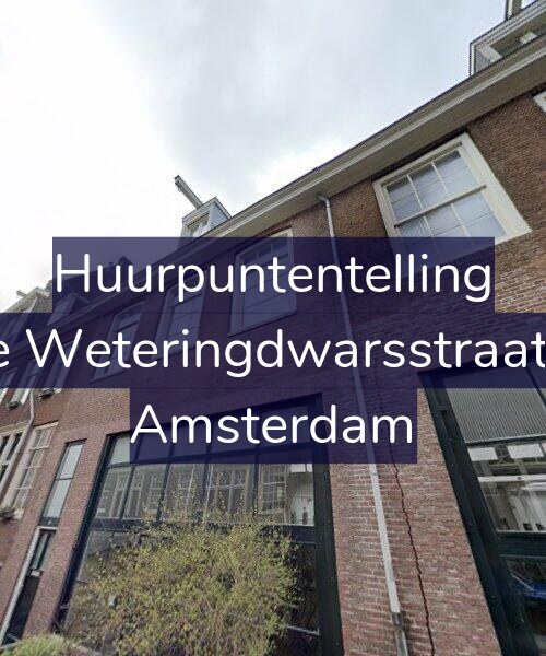 Foto gevel Huurpuntentelling voor Eerste Weteringdwarsstraat 16-C, Amsterdam