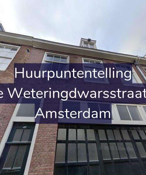 Foto gevel Huurpuntentelling voor Eerste Weteringdwarsstraat 12-1, Amsterdam