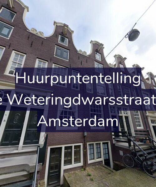 Foto gevel Huurpuntentelling voor Eerste Weteringdwarsstraat 15-H, Amsterdam