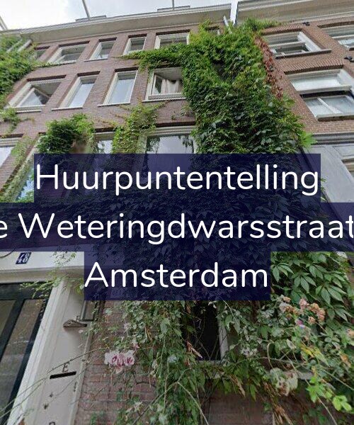 Foto gevel Huurpuntentelling voor Eerste Weteringdwarsstraat 48-E, Amsterdam