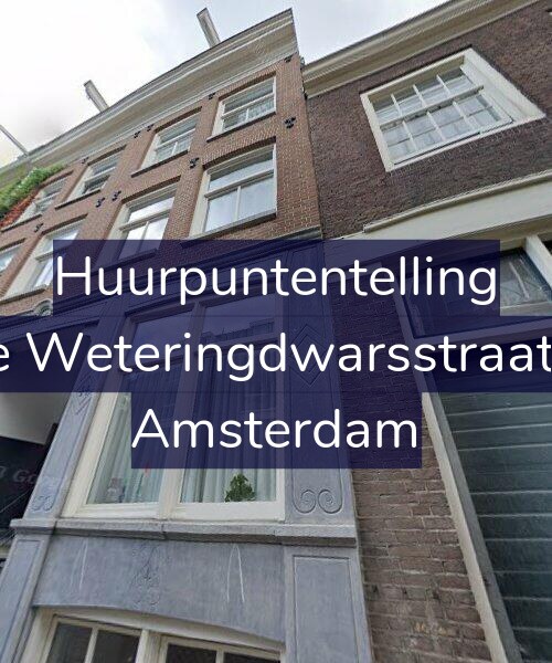 Foto gevel Huurpuntentelling voor Eerste Weteringdwarsstraat 44-C, Amsterdam