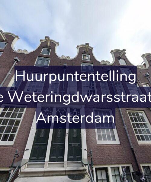 Foto gevel Huurpuntentelling voor Eerste Weteringdwarsstraat 39-1, Amsterdam