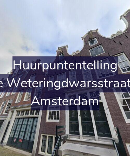 Foto gevel Huurpuntentelling voor Eerste Weteringdwarsstraat 11-1, Amsterdam