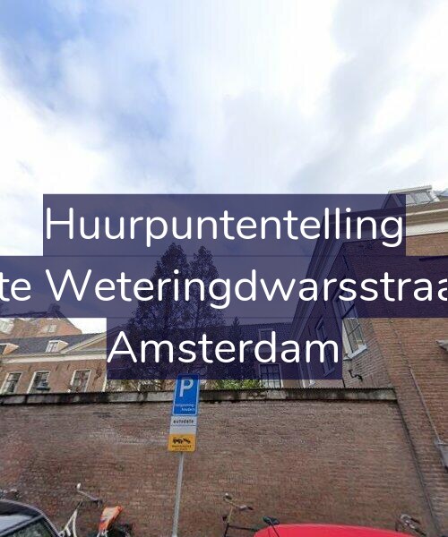 Foto gevel Huurpuntentelling voor Eerste Weteringdwarsstraat 91, Amsterdam