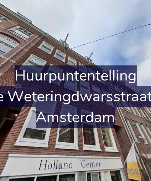 Foto gevel Huurpuntentelling voor Eerste Weteringdwarsstraat 50-2, Amsterdam
