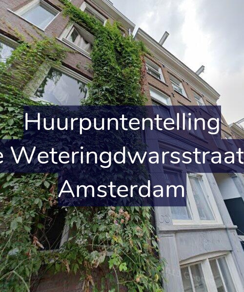 Foto gevel Huurpuntentelling voor Eerste Weteringdwarsstraat 44-D, Amsterdam