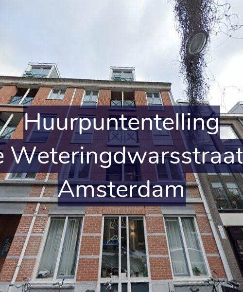 Foto gevel Huurpuntentelling voor Eerste Weteringdwarsstraat 71-G, Amsterdam