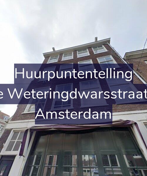 Foto gevel Huurpuntentelling voor Eerste Weteringdwarsstraat 24-3, Amsterdam