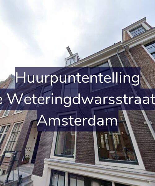 Foto gevel Huurpuntentelling voor Eerste Weteringdwarsstraat 30-A, Amsterdam