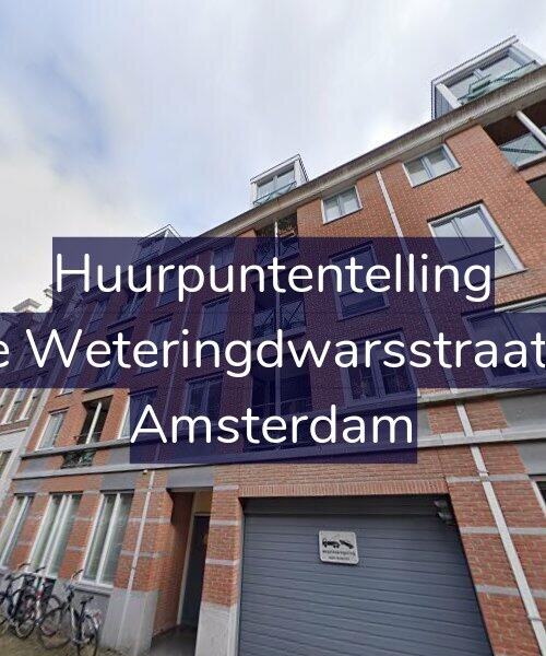 Foto gevel Huurpuntentelling voor Eerste Weteringdwarsstraat 65-C, Amsterdam