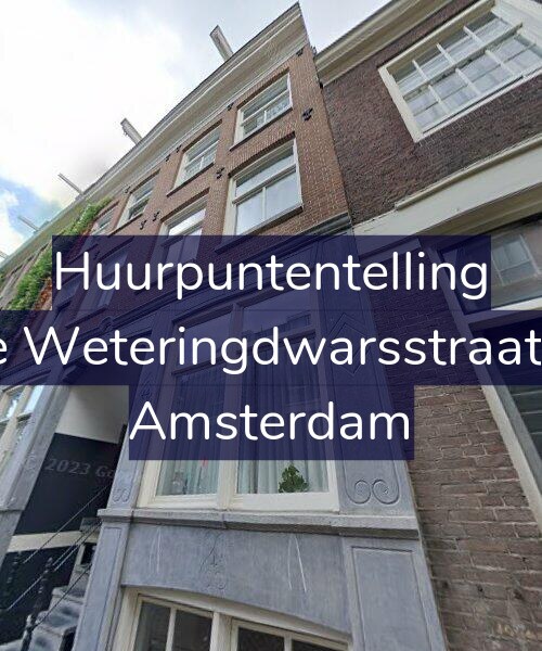 Foto gevel Huurpuntentelling voor Eerste Weteringdwarsstraat 44-H, Amsterdam