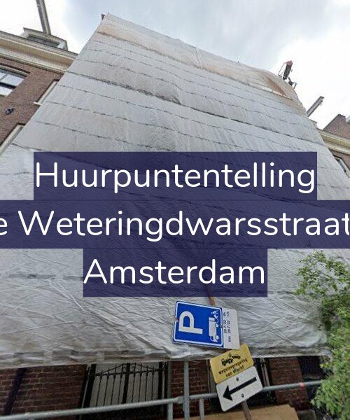 Foto gevel Huurpuntentelling voor Eerste Weteringdwarsstraat 64-1, Amsterdam