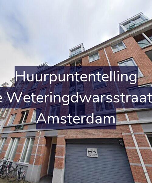 Foto gevel Huurpuntentelling voor Eerste Weteringdwarsstraat 65-D, Amsterdam