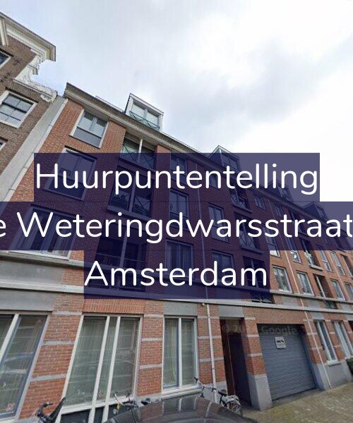 Foto gevel Huurpuntentelling voor Eerste Weteringdwarsstraat 65-B, Amsterdam