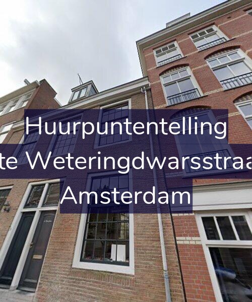 Foto gevel Huurpuntentelling voor Eerste Weteringdwarsstraat 56, Amsterdam