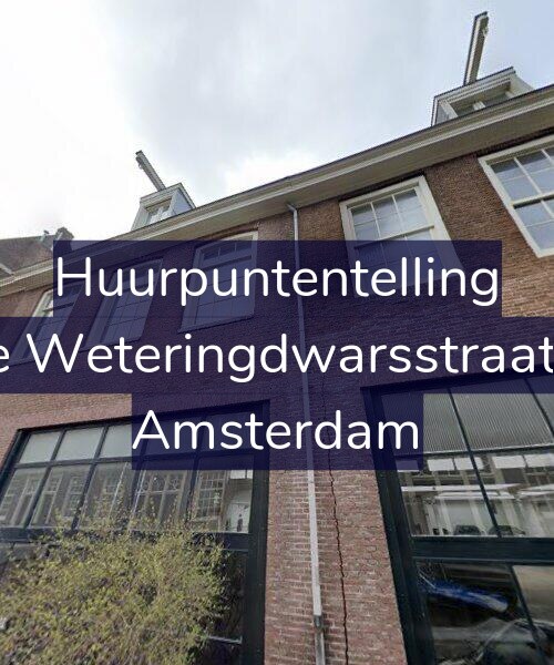 Foto gevel Huurpuntentelling voor Eerste Weteringdwarsstraat 16-B, Amsterdam