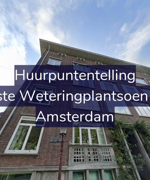 Foto gevel Huurpuntentelling voor Eerste Weteringplantsoen 2-3, Amsterdam