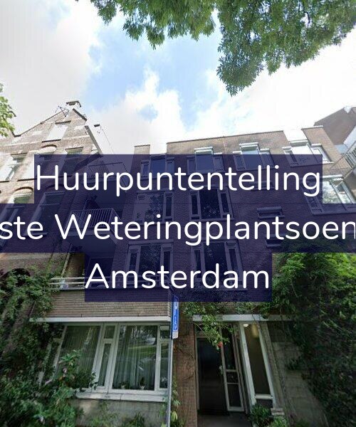 Foto gevel Huurpuntentelling voor Eerste Weteringplantsoen 46, Amsterdam