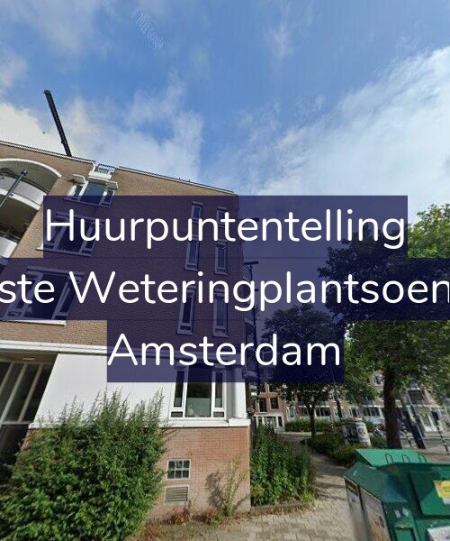 Foto gevel Huurpuntentelling voor Eerste Weteringplantsoen 72, Amsterdam