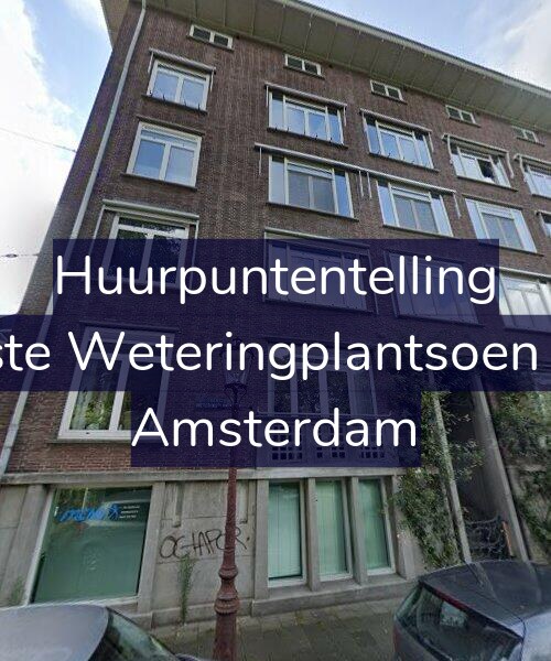 Foto gevel Huurpuntentelling voor Eerste Weteringplantsoen 2-H, Amsterdam