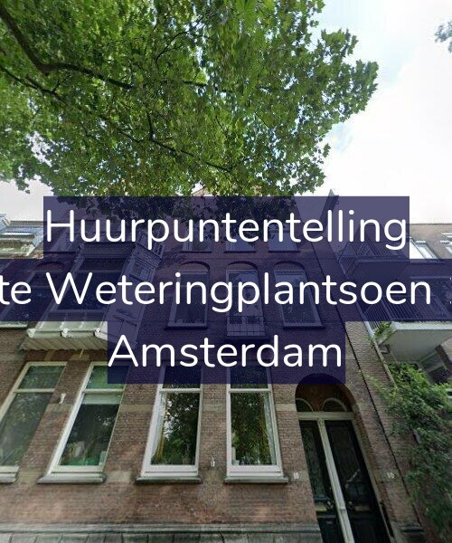Foto gevel Huurpuntentelling voor Eerste Weteringplantsoen 10-2, Amsterdam