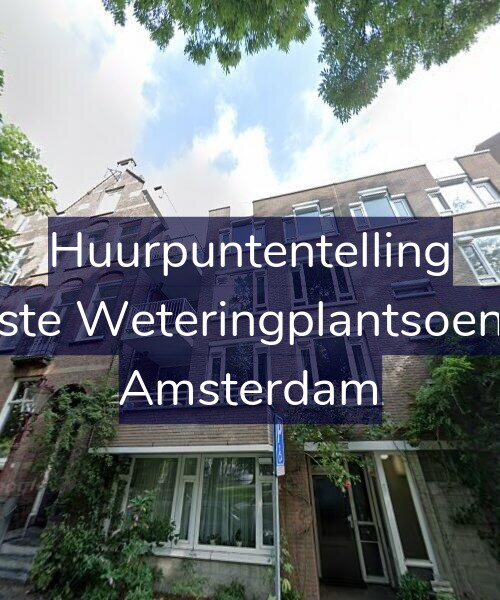 Foto gevel Huurpuntentelling voor Eerste Weteringplantsoen 40, Amsterdam