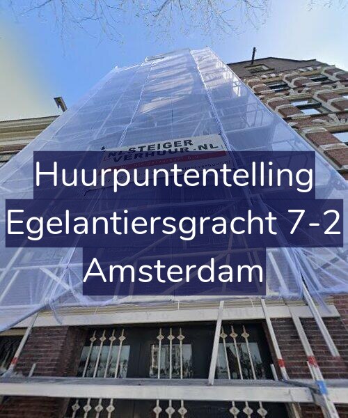 Foto gevel Huurpuntentelling voor Egelantiersgracht 7-2, Amsterdam