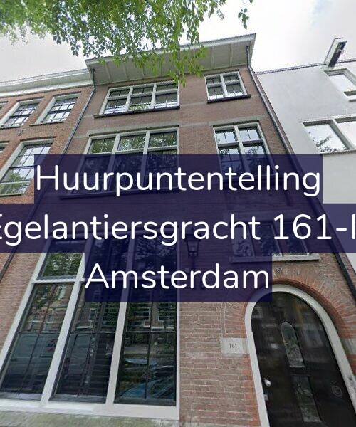 Foto gevel Huurpuntentelling voor Egelantiersgracht 161-B, Amsterdam