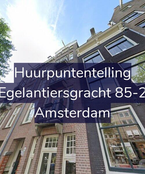 Foto gevel Huurpuntentelling voor Egelantiersgracht 85-2, Amsterdam
