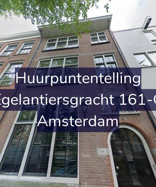 Foto gevel Huurpuntentelling voor Egelantiersgracht 161-C, Amsterdam