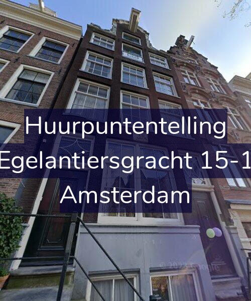 Foto gevel Huurpuntentelling voor Egelantiersgracht 15-1, Amsterdam