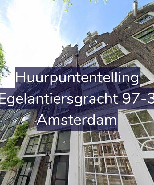 Foto gevel Huurpuntentelling voor Egelantiersgracht 97-3, Amsterdam