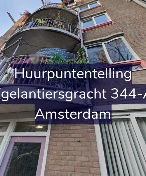 Foto gevel Huurpuntentelling voor Egelantiersgracht 344-A, Amsterdam