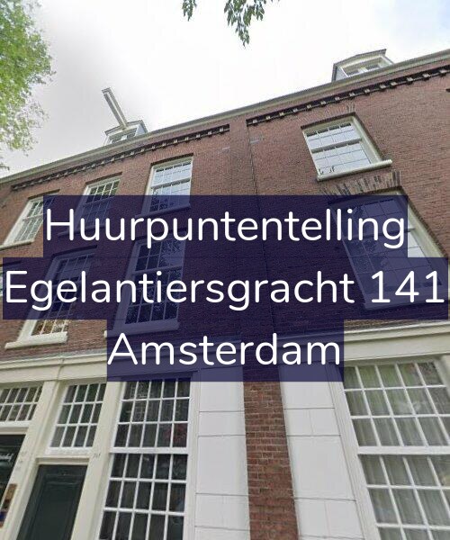 Foto gevel Huurpuntentelling voor Egelantiersgracht 141, Amsterdam