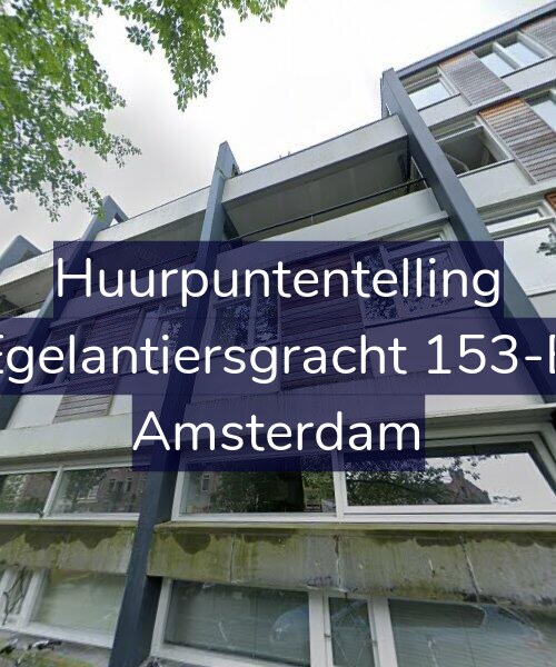 Foto gevel Huurpuntentelling voor Egelantiersgracht 153-B, Amsterdam
