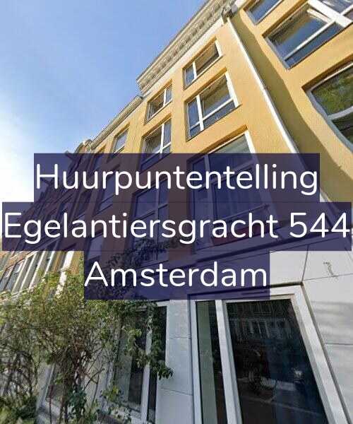 Foto gevel Huurpuntentelling voor Egelantiersgracht 544, Amsterdam