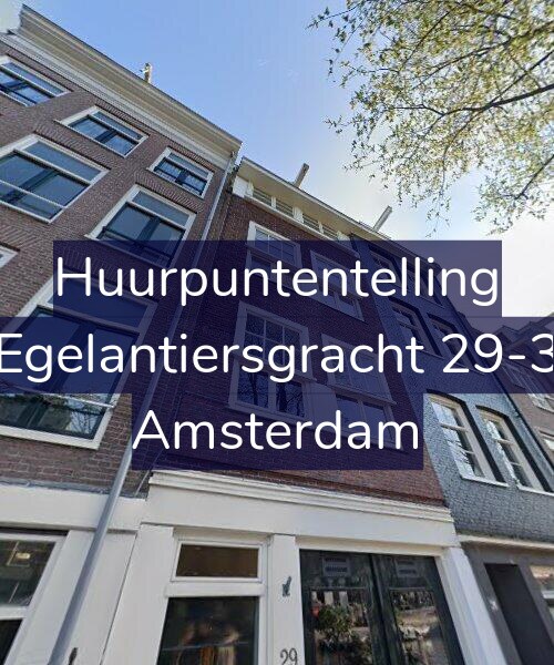 Foto gevel Huurpuntentelling voor Egelantiersgracht 29-3, Amsterdam