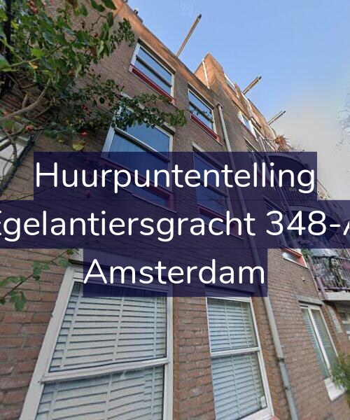 Foto gevel Huurpuntentelling voor Egelantiersgracht 348-A, Amsterdam
