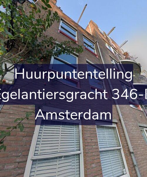 Foto gevel Huurpuntentelling voor Egelantiersgracht 346-B, Amsterdam