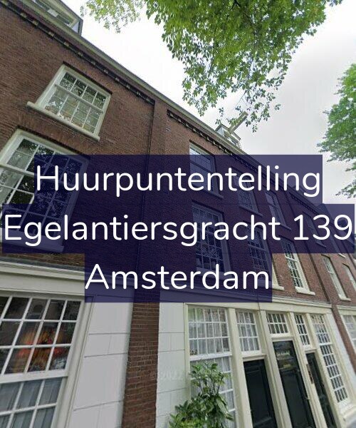 Foto gevel Huurpuntentelling voor Egelantiersgracht 139, Amsterdam