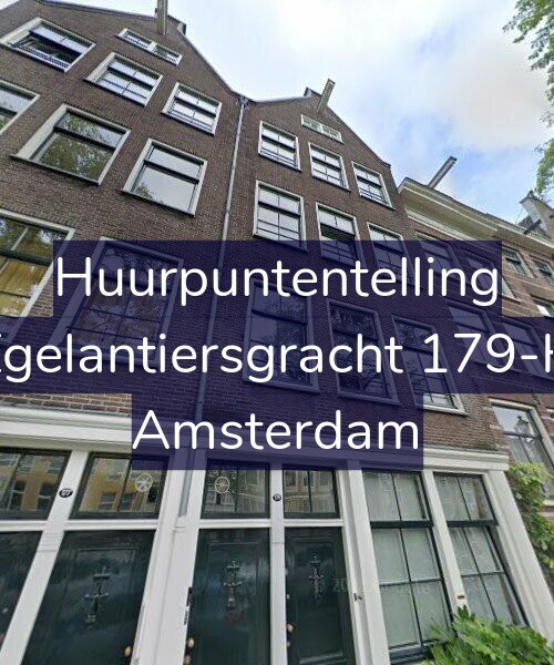 Foto gevel Huurpuntentelling voor Egelantiersgracht 179-H, Amsterdam