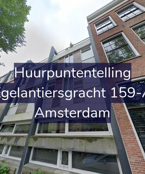 Foto gevel Huurpuntentelling voor Egelantiersgracht 159-A, Amsterdam