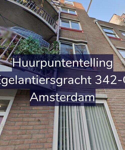 Foto gevel Huurpuntentelling voor Egelantiersgracht 342-C, Amsterdam